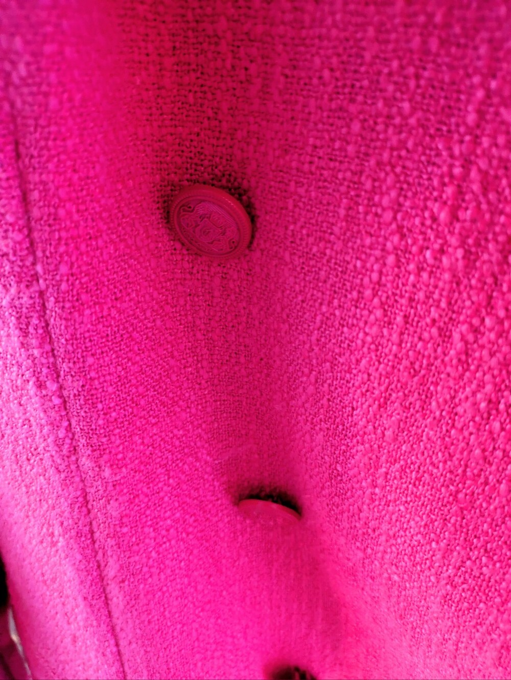 Steve Madden Pink Fringed Tweed Blazer - Picture 10 of 14